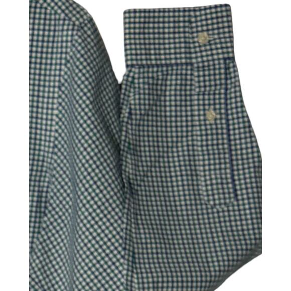 Ralph Lauren Mens Long Sleeve Shirt Size L Blue Green Button Down Blue Label - Picture 5 of 11